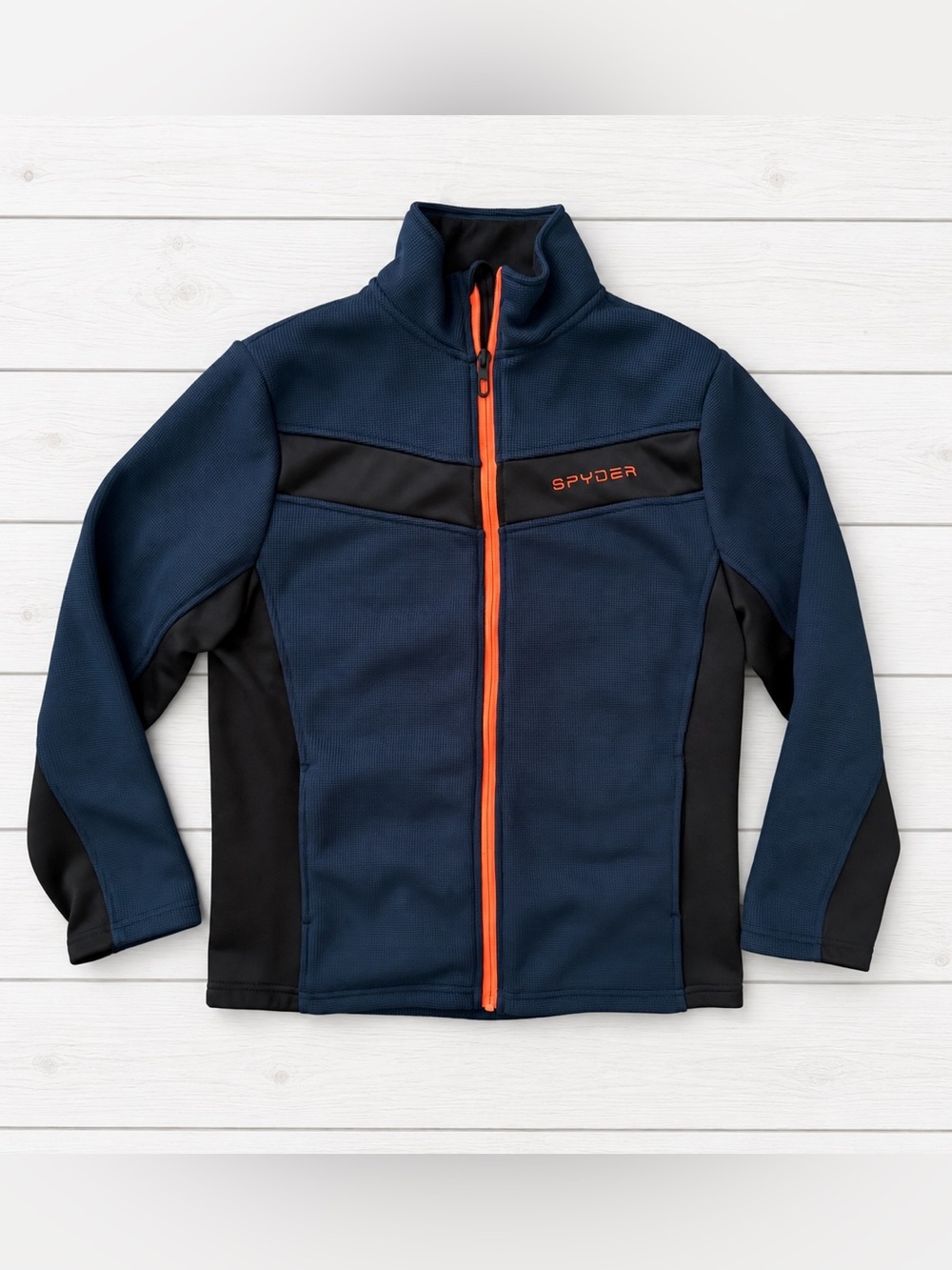 Spyder Boys Full Zip Sweater Pockets Size XL 14-16 years Like Brand New